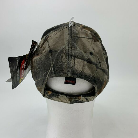 Realtree Con-Wear Hat Men's Adjustable Conveyor & Wear Camouflage Hunting Cap - Picture 5 of 10